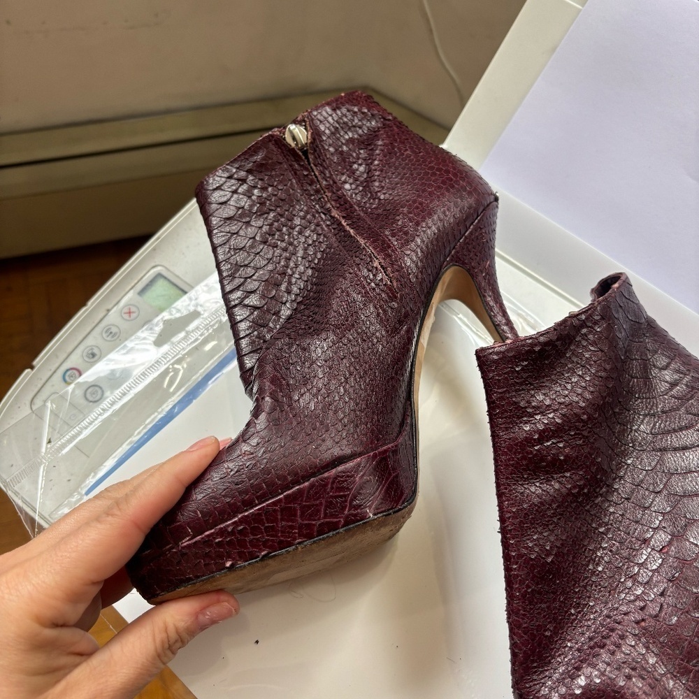 Authentic Dior Snake skin high heel boots * read description Accepting offers